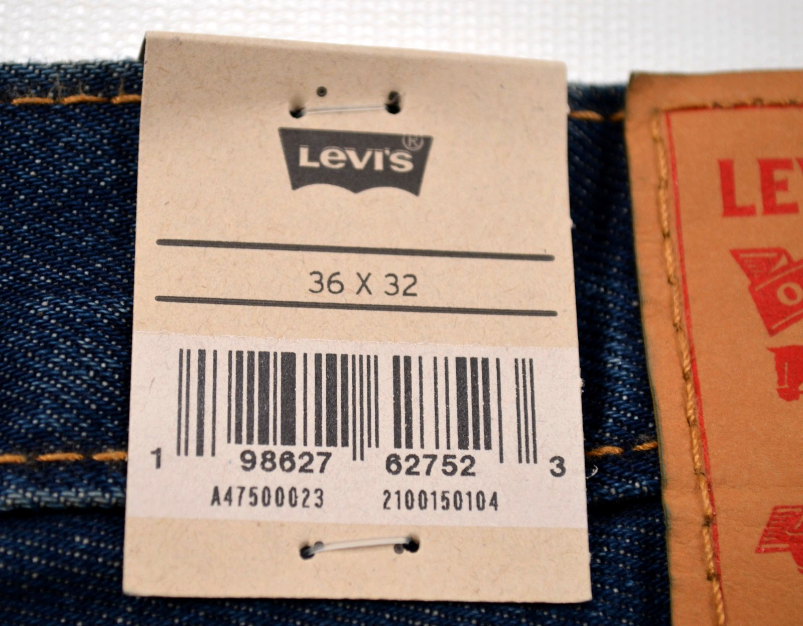 Nwt’s Levi’s 578 Baggy Denim Blue Jeans Mens 36×32 (fits 38 x 30.5) Streetwear