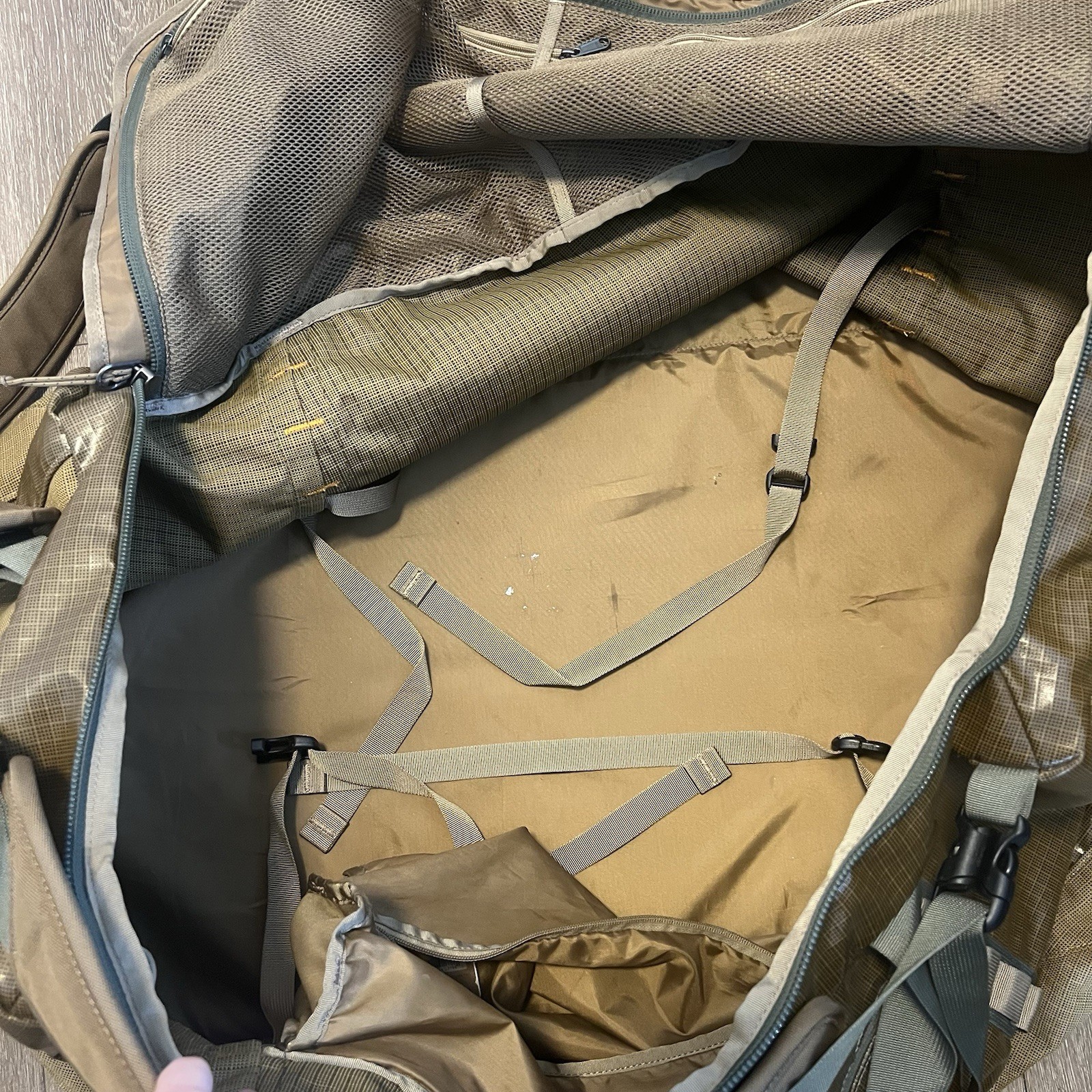 Patagonia Black Hole Duffel Bag 100L Coriander Brown Style No. 49352