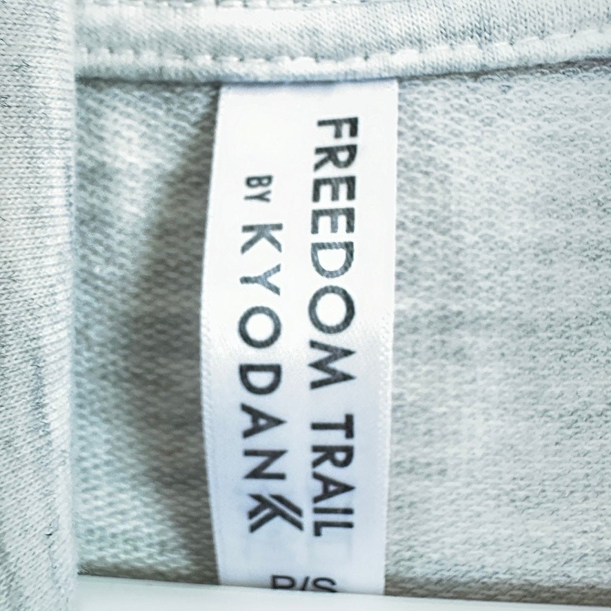 Freedom Trail Kyodan Cowl Neck Dress 1/2 Zip Front Sleeveless Grey Athleisure S