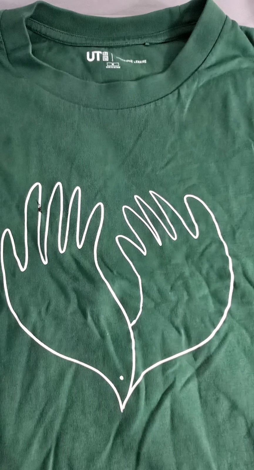 Uniqlo Peace For All T-Shirt Christophe Lemaine Unisex Size Medium M 20.5×26.5in