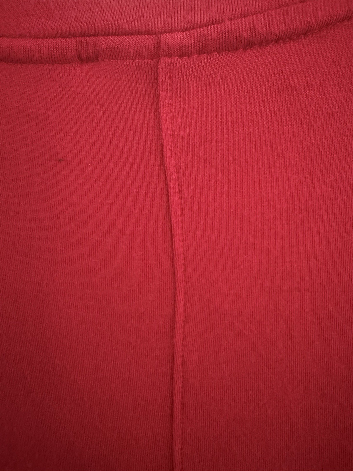 Mercer Madison Vibrant Red Top/Dolman Sleeves Gathered Hem Size M