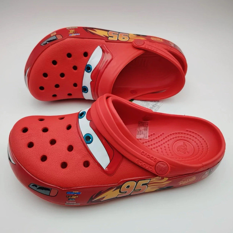 NEW Crocs Lightning McQueen Clog Adult Shoes Limited Classic No Lightup US