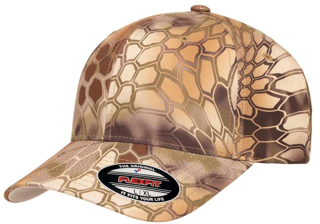 Flexfit 6277KR Kryptek Structured 6-Panel Fitted Baseball Hat Cap
