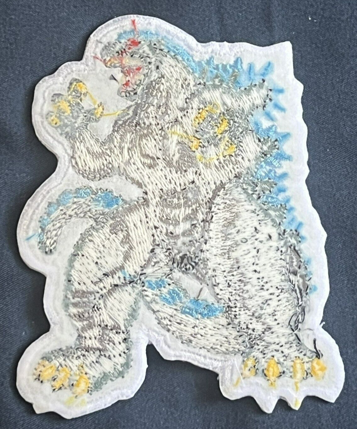 GODZILLA monster 4″ Embroidered figure PATCH action vs KING Kong dinosaur dino