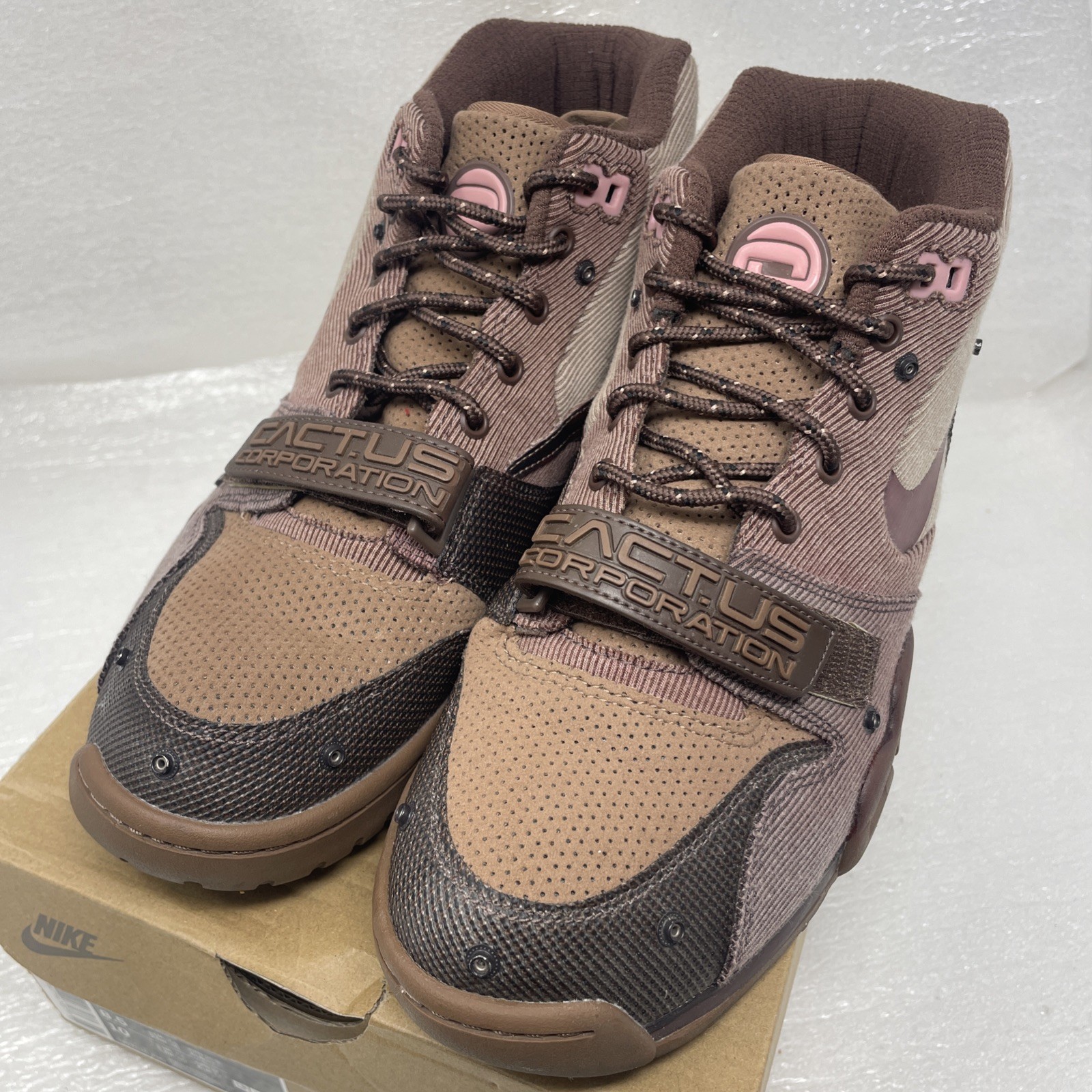 Nike Air Trainer 1 CJ Travis Scott Brown- DR7515-200 – Size 8.5 Men / 10 Women