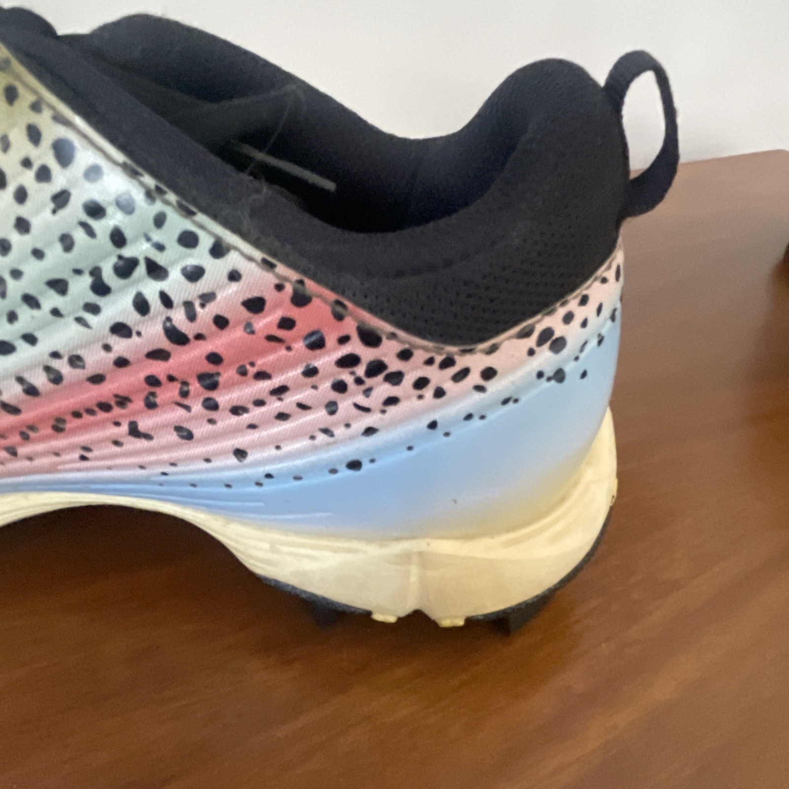 Mike Trout All-Star Nike Lunar Vapor Rainbow Trout ASG Cleats Size 5