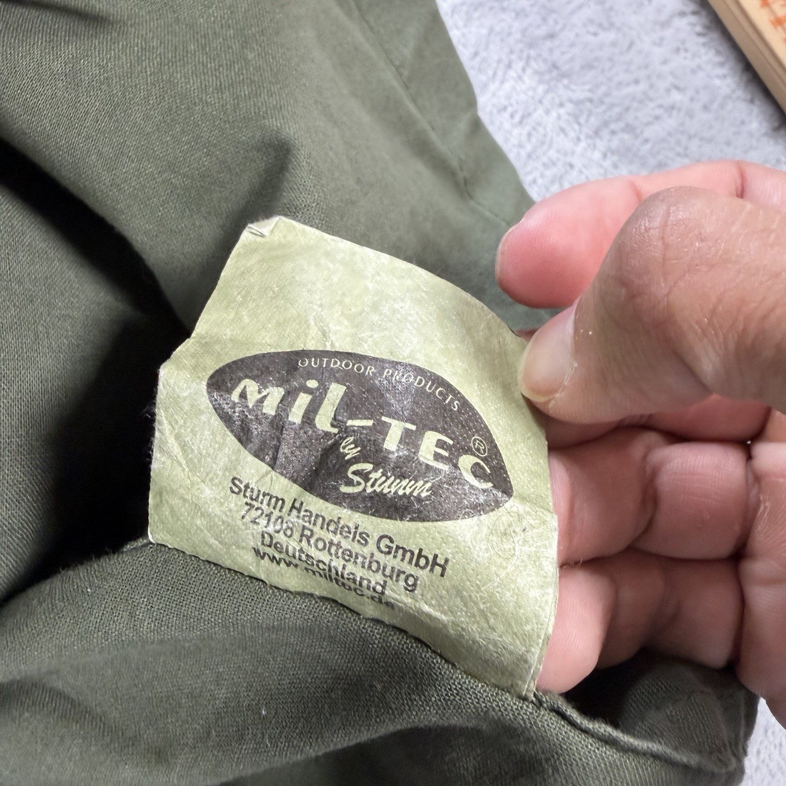 Mil-Tec Sturm M65 OG-107 Cold Weather Field Jacket Coat Mens 3XL Military Army