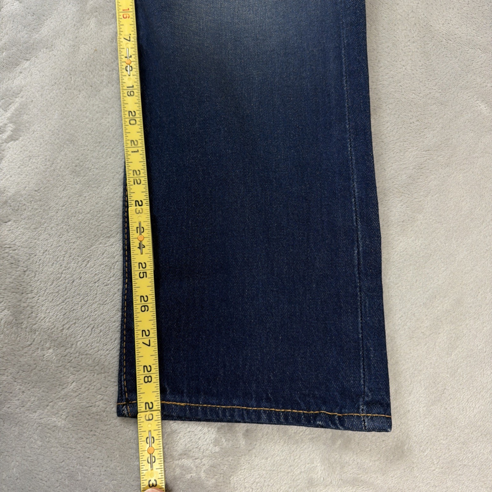 Levi’s Premium 501 Original Jeans Men’s 30×30 Blue Denim Straight Leg Stretch