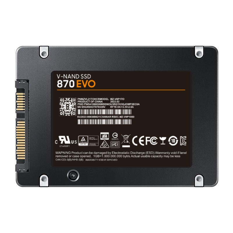 25-inch Built-in Ssd Solid-state 870EVO High-speed Transmission 1TB2TB4TB Expans