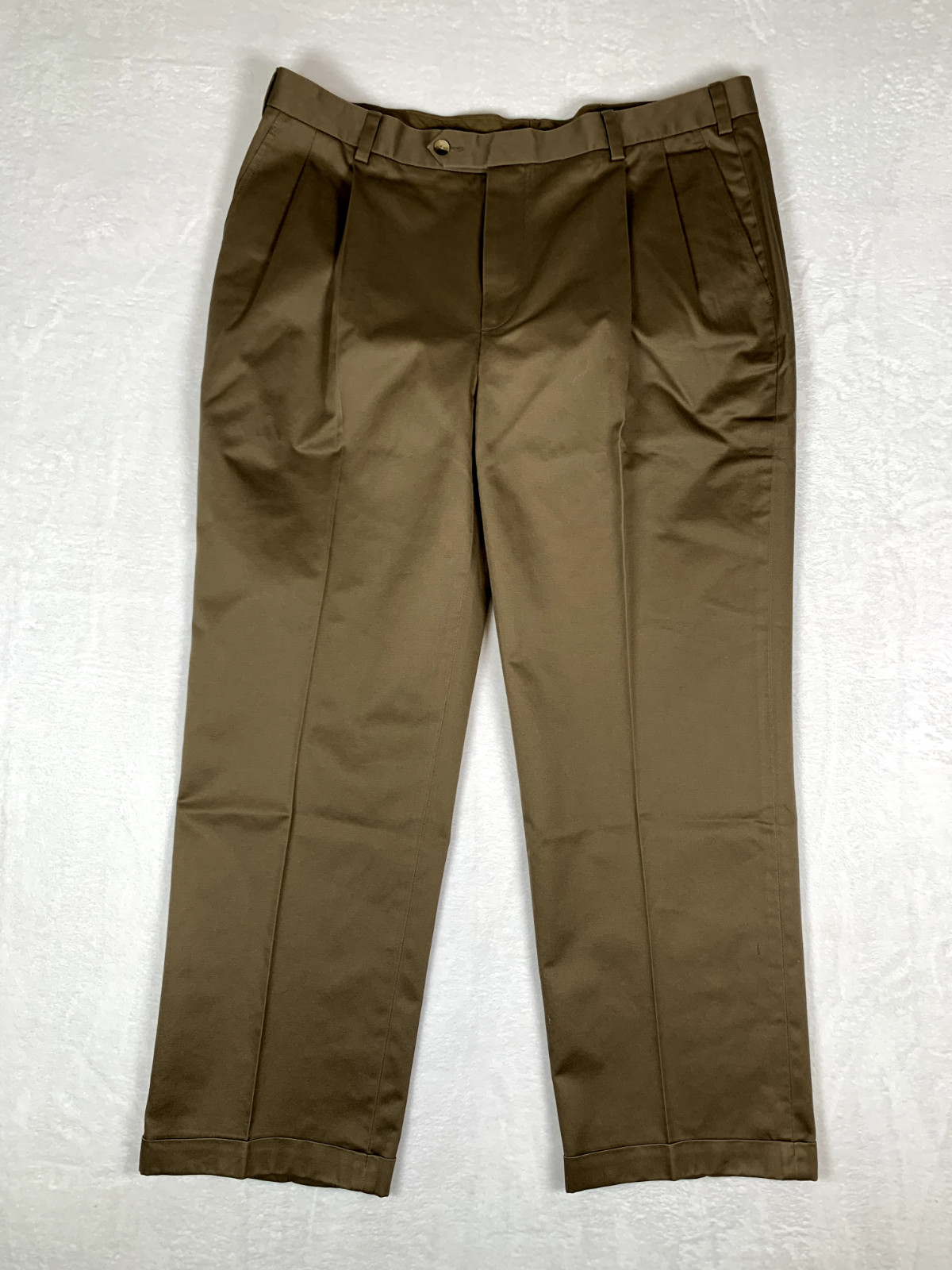 Jos A Bank Traveler Twill Pants Mens 40×30 Tailored Fit Pleated Dress Slacks NWT