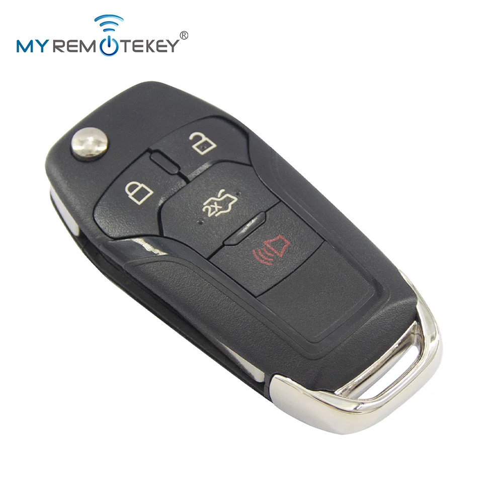 Flip Smart Key Fob Remote Control ID49 315/433/868/902MHz For Ford F150 Ranger