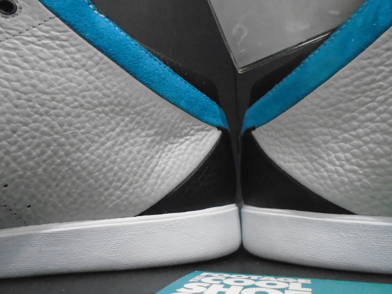 2007 DVS HUF 5 MID ORIGINAL INTENT TEAM SAMPLE BLUE LIGHT GREY BLACK WHITE 9.5