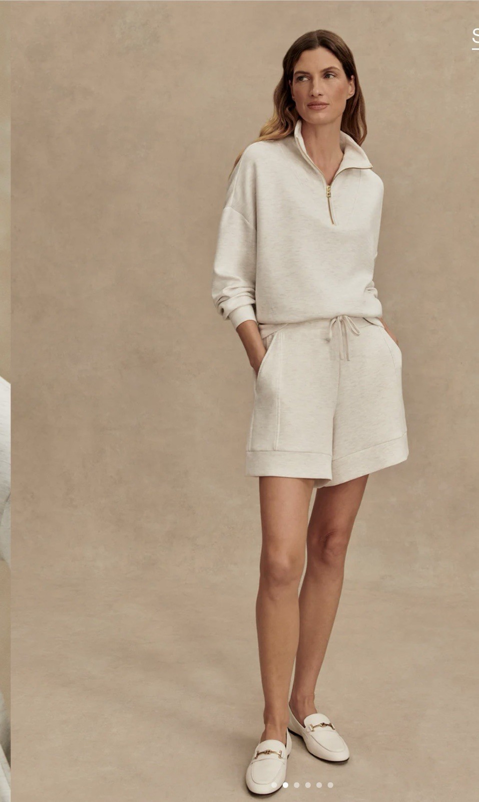 Varley Hawley Half-Zip Sweat