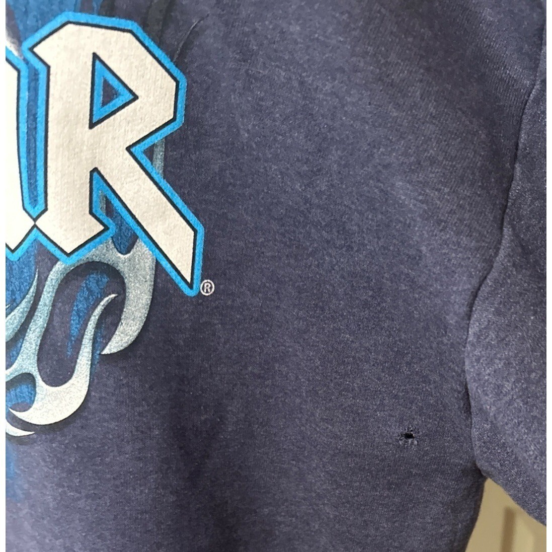 Jerzees NASCAR Sweatshirt Hoodie Cotton Polyester Blend Adult Size XL (READ)