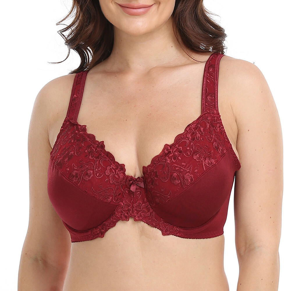32-54 DFGHIJ Cup Plus Size Bra Bralette Women Sexy Underwired Minimizer Full Cup