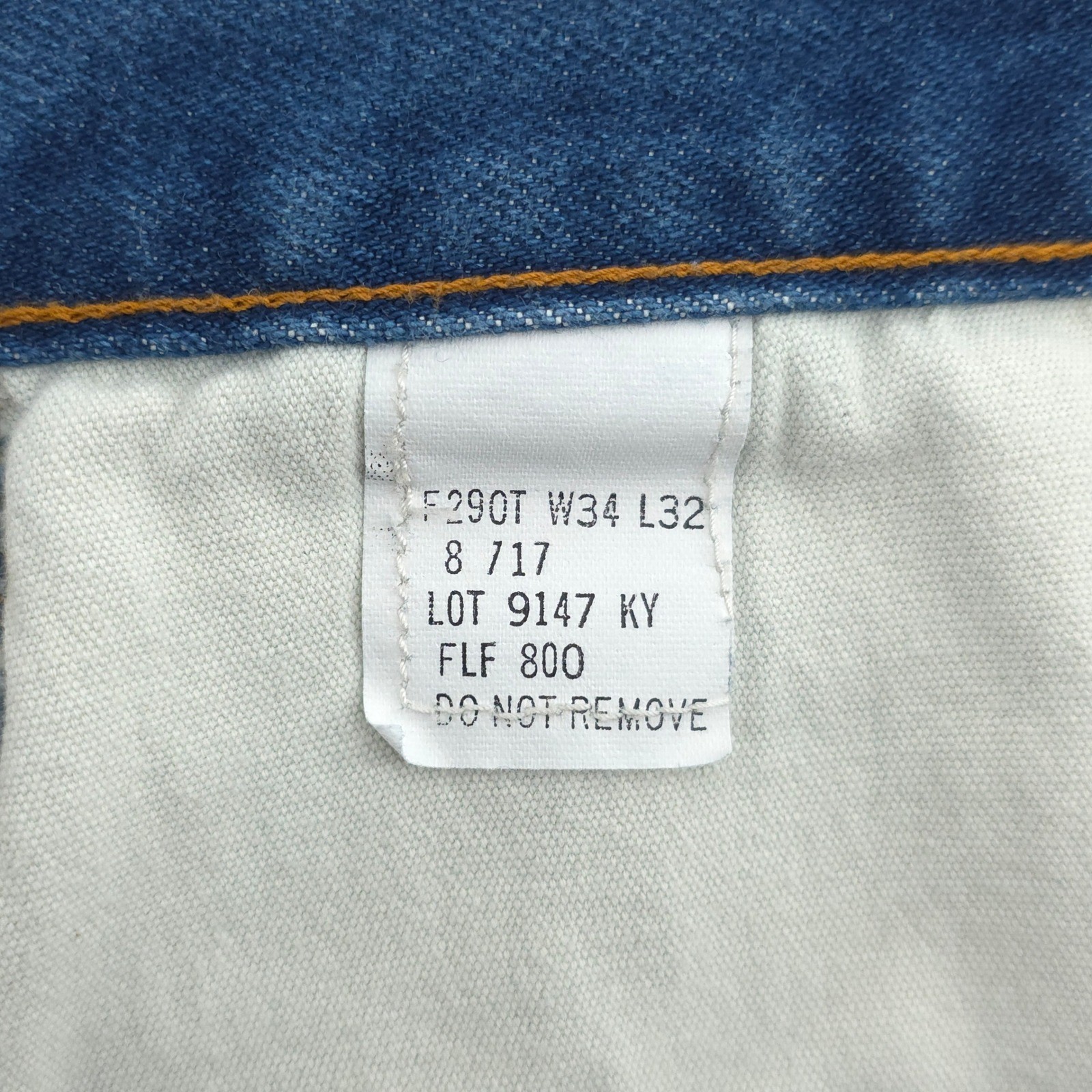 Tyndale Mens Carpenter Jeans F290T 34×32 Blue FRMC Flame Resistant Workwear