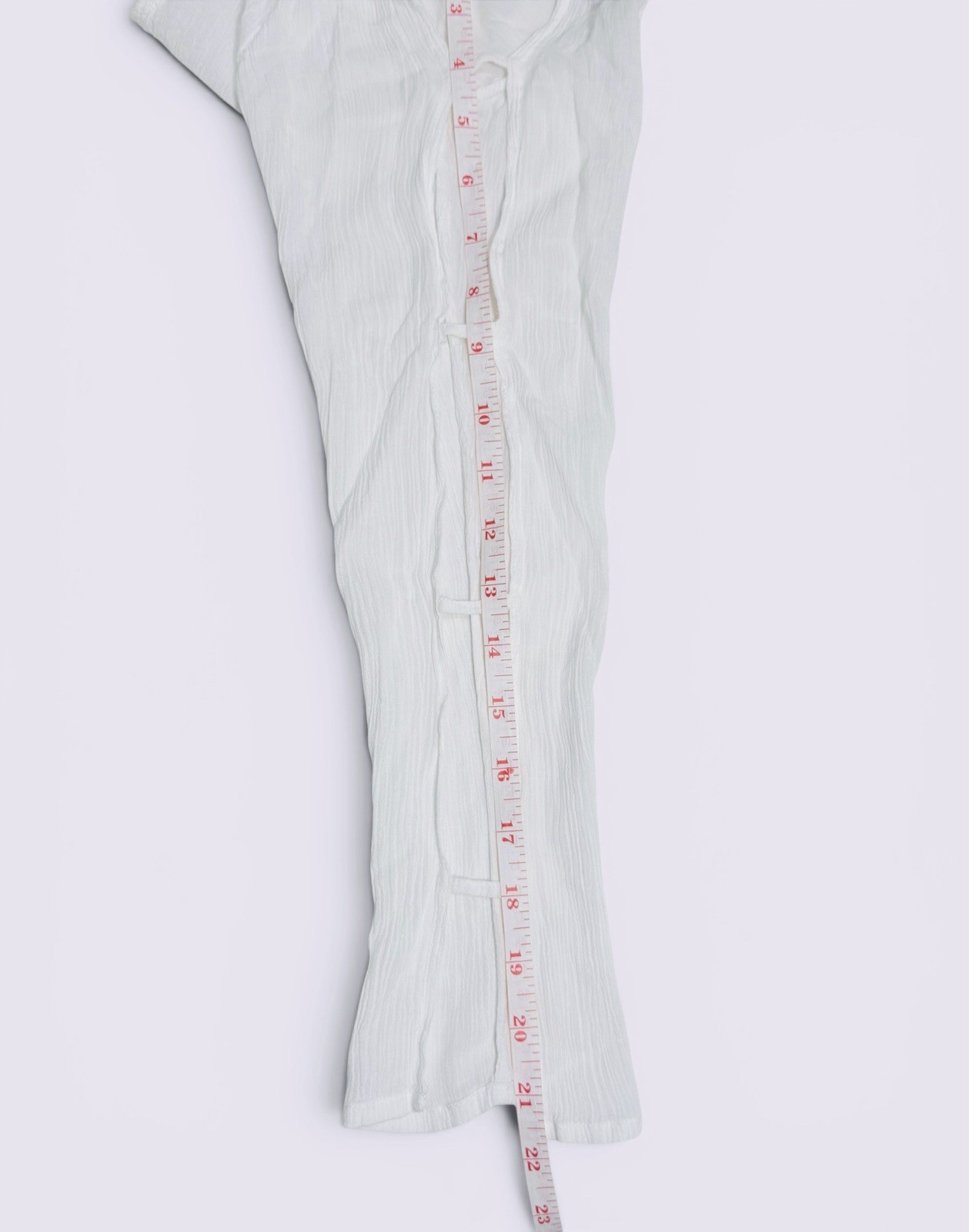 OndadeMar Embroidered Resort Top White 100% Rayon Cold Shoulder – Small