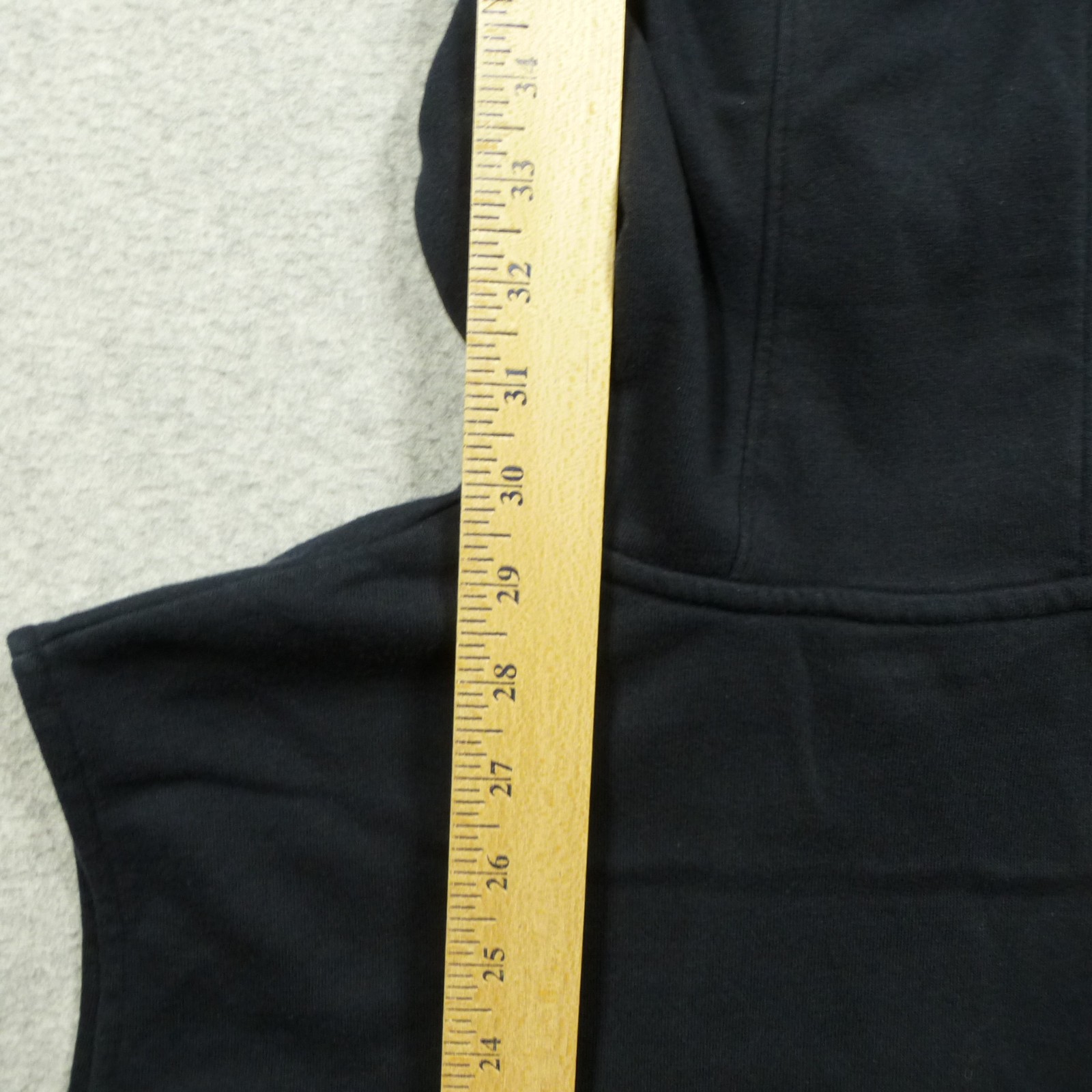 Under Armour Hoodie Mens 2XL Black Sleeveless Pullover Workout Gym Sports Active