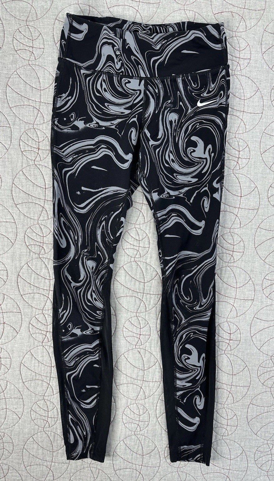 Nike 812040 Women’s Small Power Epic Lux Printed Tights Running Gym Long