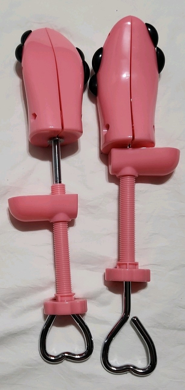 XYH Shoe Stretchers Women Heels, High Heel Pink1 Women’s Size 4.5 – 11 set of 2