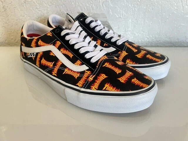 VANS Skate Old Skoo, Trasher Black/Multi – VN0005W0BML – Size 13