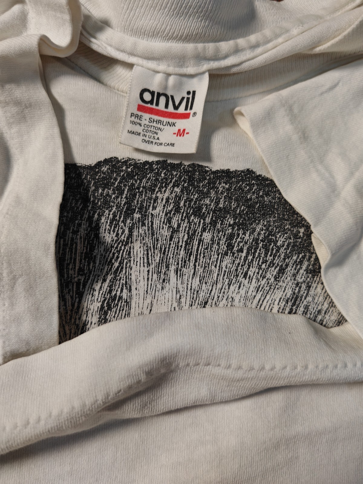 Vintage Chewbacca WM Harrison 1995 Anvil M Star Wars Tee Tshirt