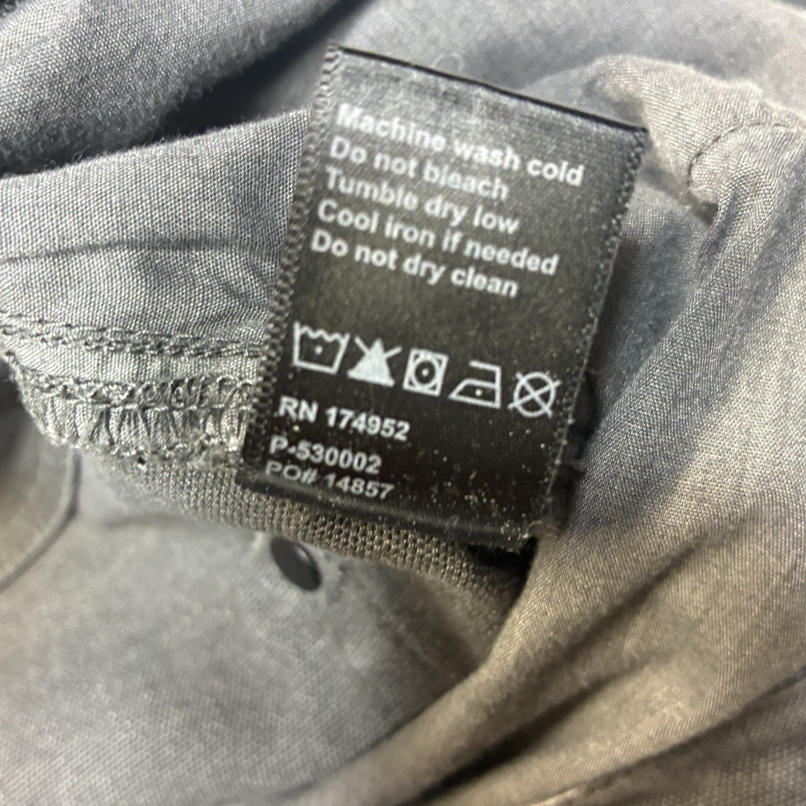 Proof Pants Rover Men 33×32 Gray Slim Fit Canvas Stretch Outdoor Casual Distress