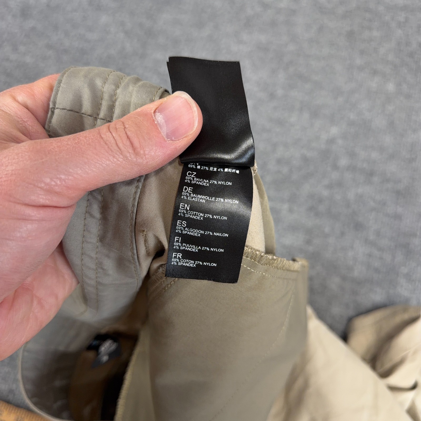 KUHL Shorts Men 36 Khaki Tan Outdoor Cargo Resistor Lite Chino 10″ Inseam