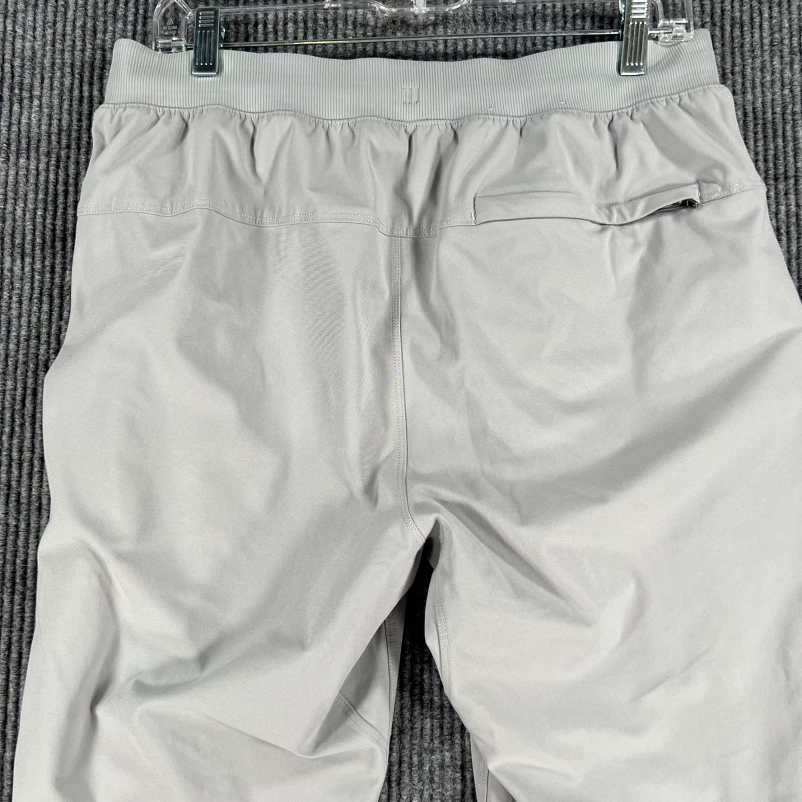 Lululemon Jogger Pants Mens Size Large Gray Active Drawstrings Pockets Casual