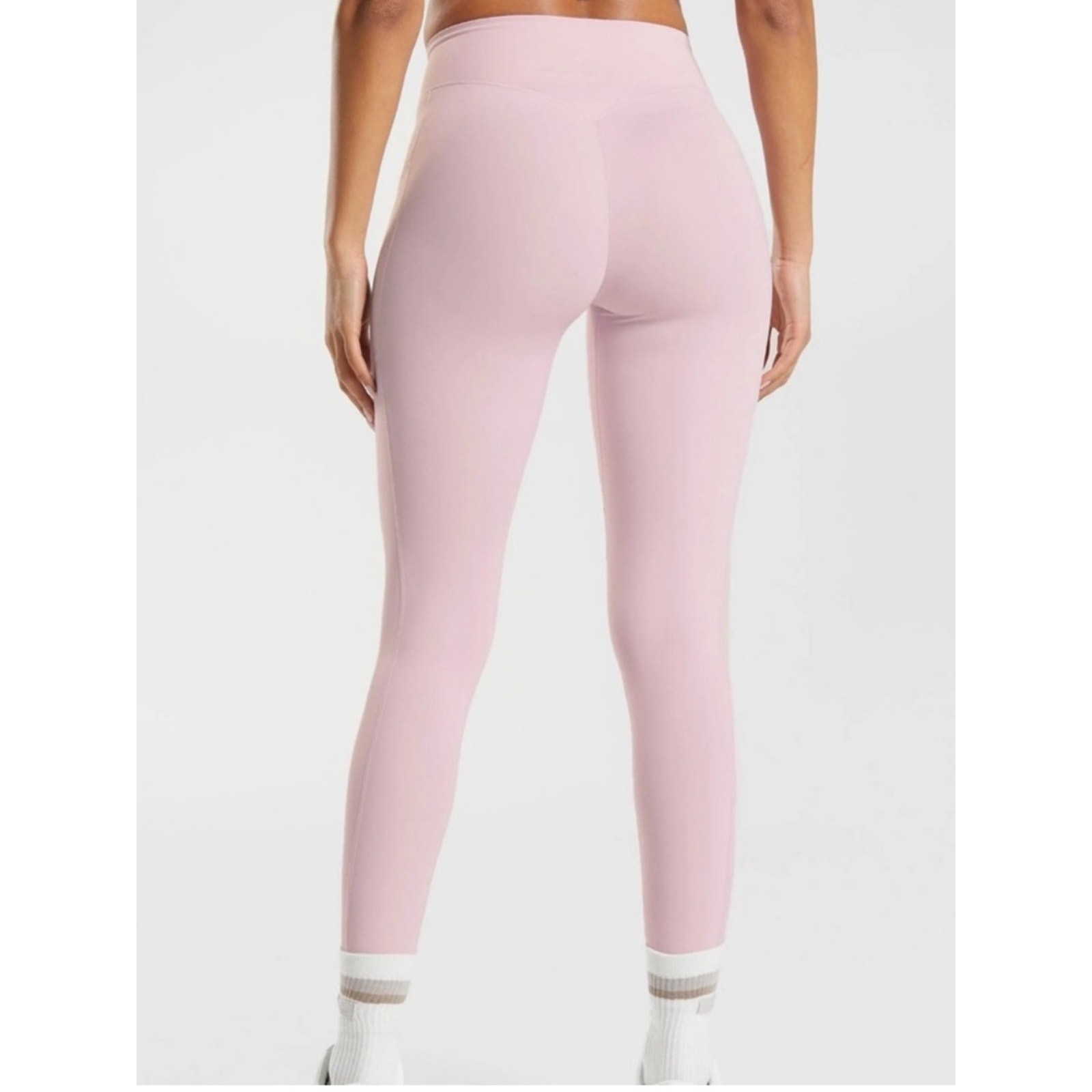 Gymshark x Whitney Simmons light pink everyday pocket leggings full length small