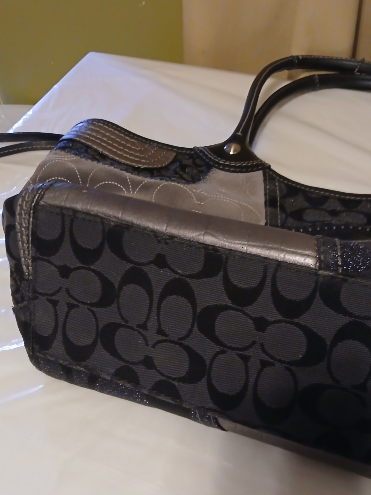 Coach Bleecker Patchwork Satchel