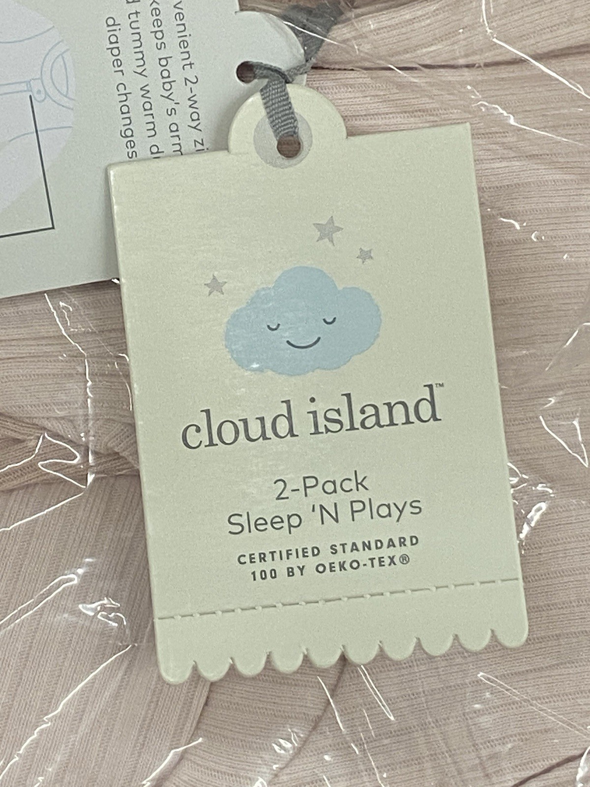 12 Units Cloud Island Footie Sleepers 2 Pc Set 6-9 Months NEW Target Wholesale