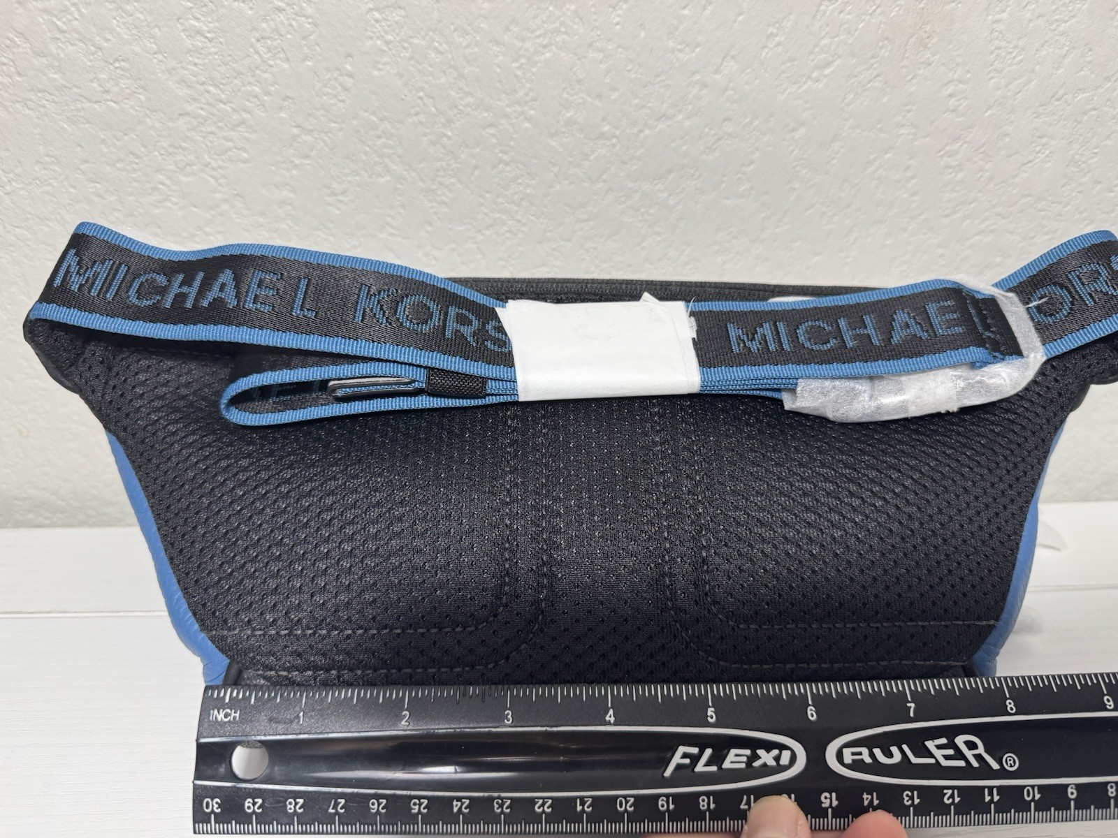 Michael Kors Cooper Utility Belt Bag Blue NWT
