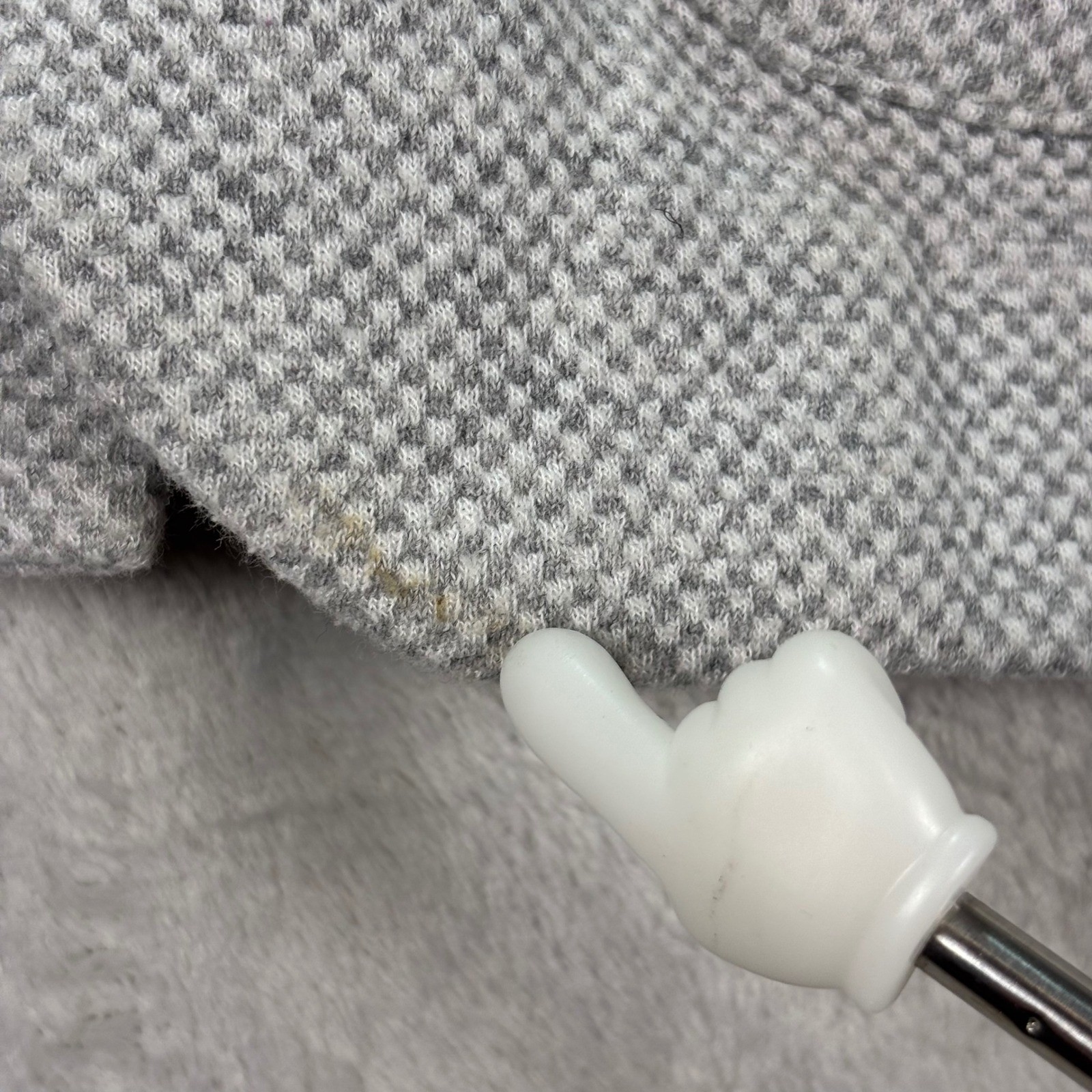 Talbots Women’s Gray Textured Knit Blazer Jacket Pockets Lined Workwear Sz 6
