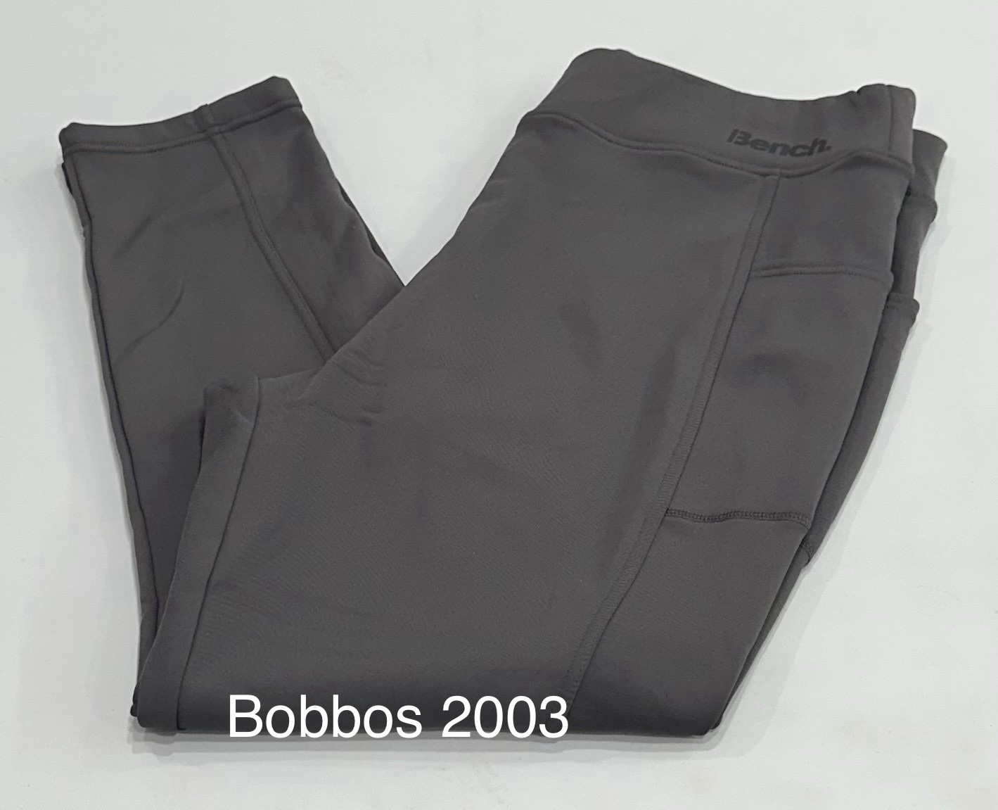 Bench Urbanwear Women’s Lined Leggings, Dark Gray, Size XXL