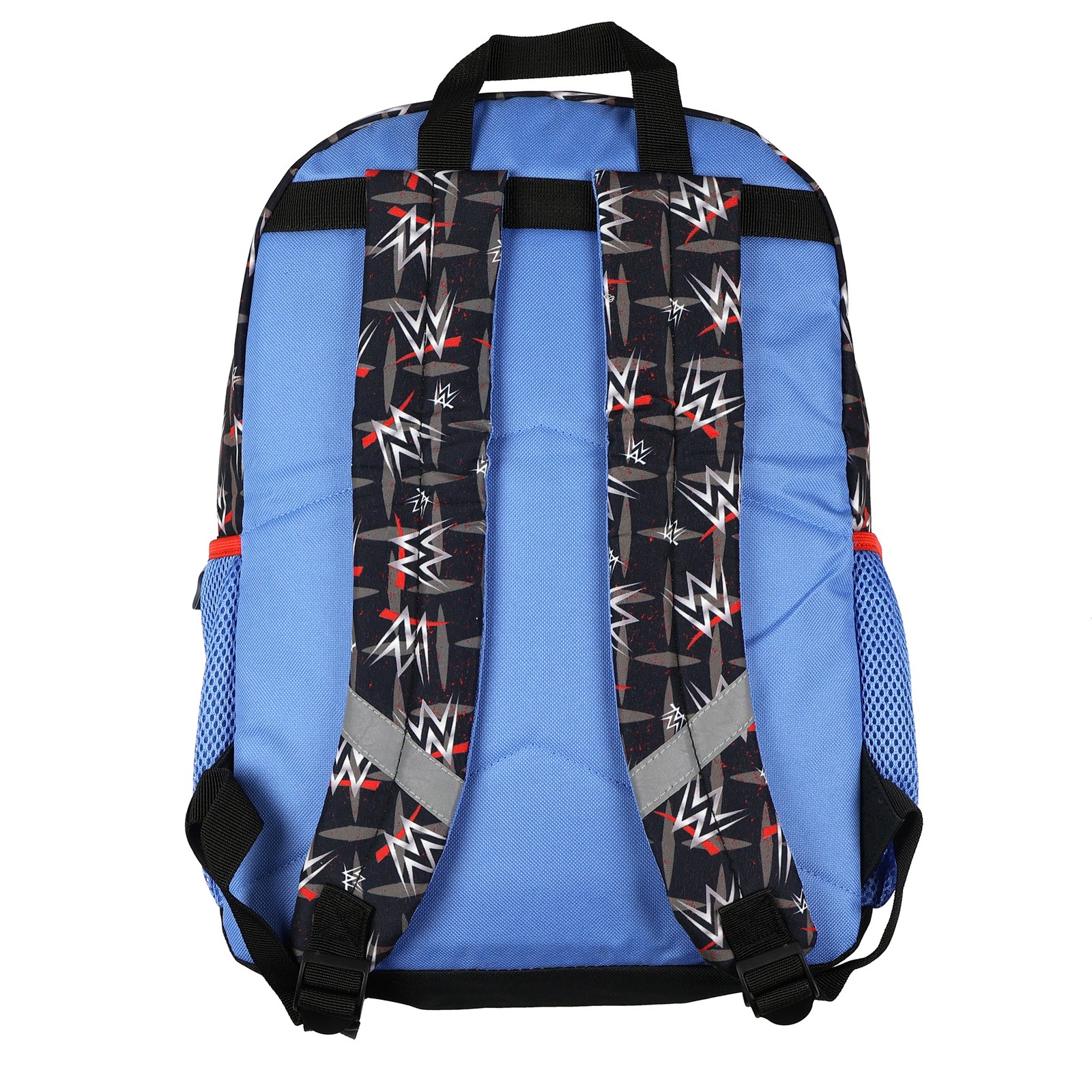 WWE Backpack 5-Piece Set Undisputed Champion 16″ Book Bag with Lunch Box