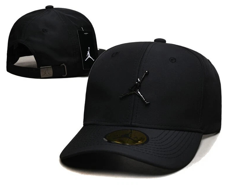 2025 Jordan Jumpman Black Cap – Men’s Adjustable Casual Sports Baseball Hat New