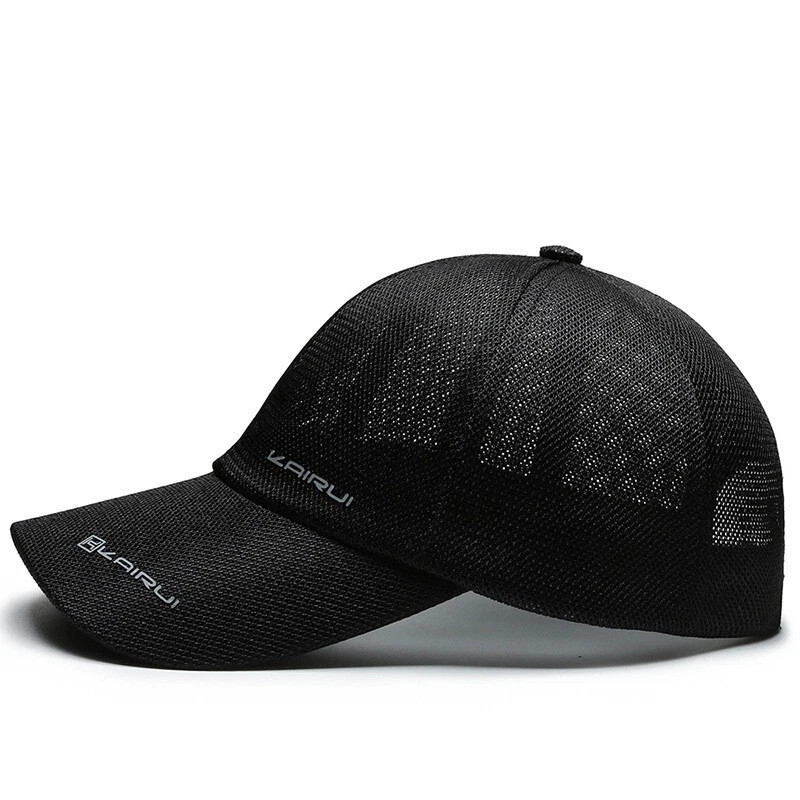 Breathable Mesh Baseball Cap Adjustable Summer Outdoor Dad Hat Men Women