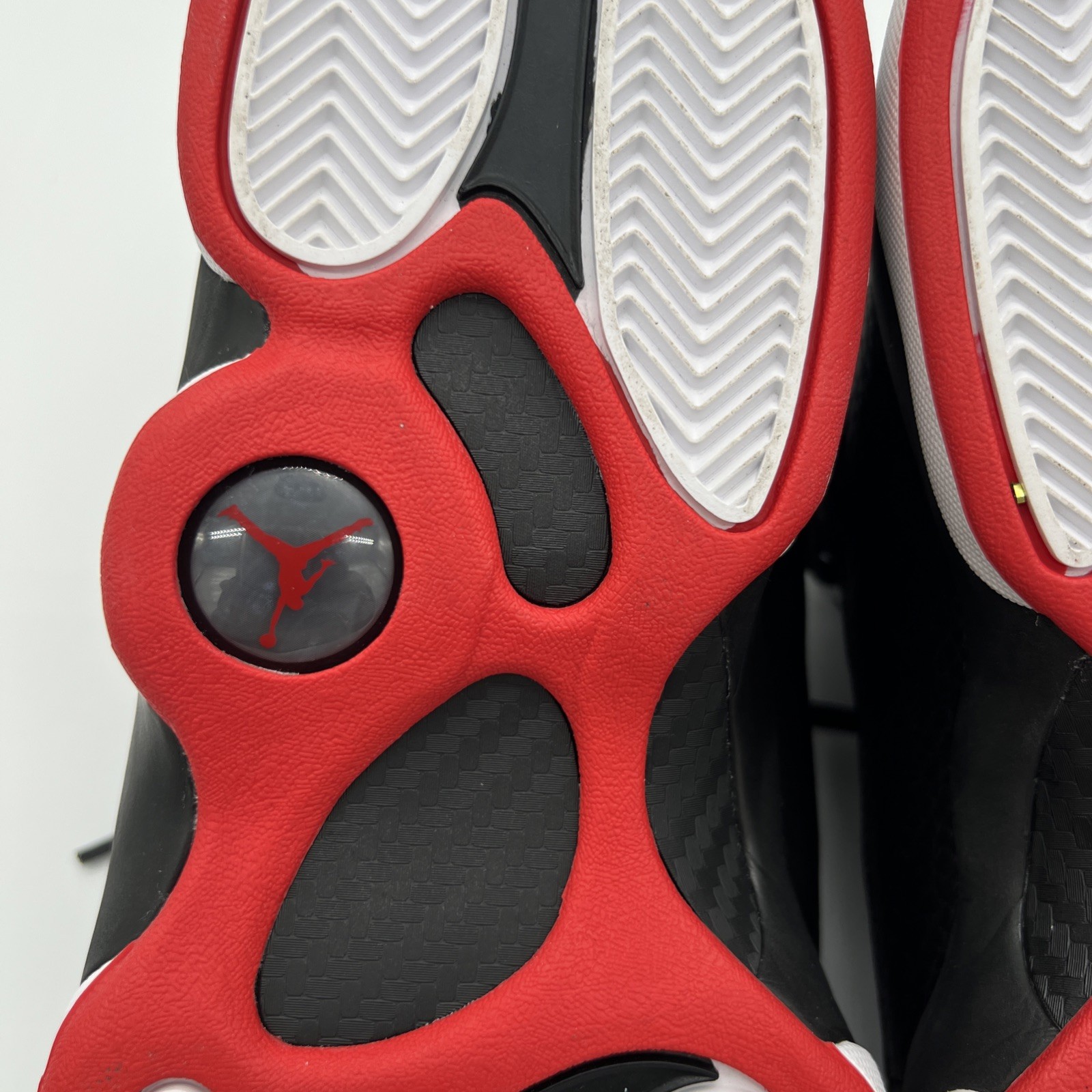 Air Jordan 6 Rings Shoes Black Red White 322992-063 Mens Size 10.5 No Box