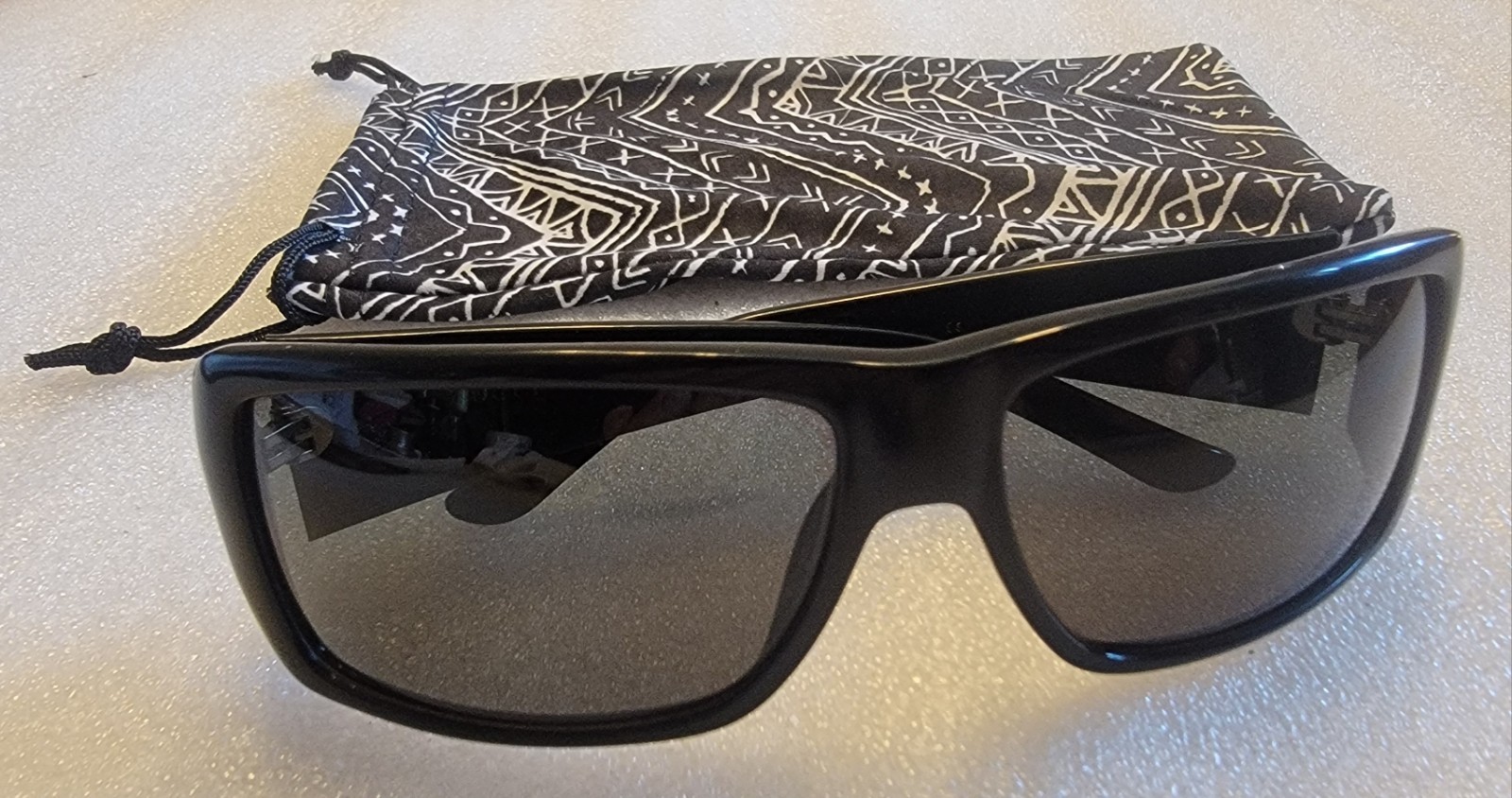 Gucci Sunglasses Black Square GG 1494/S 807 59-14-115mm Italy
