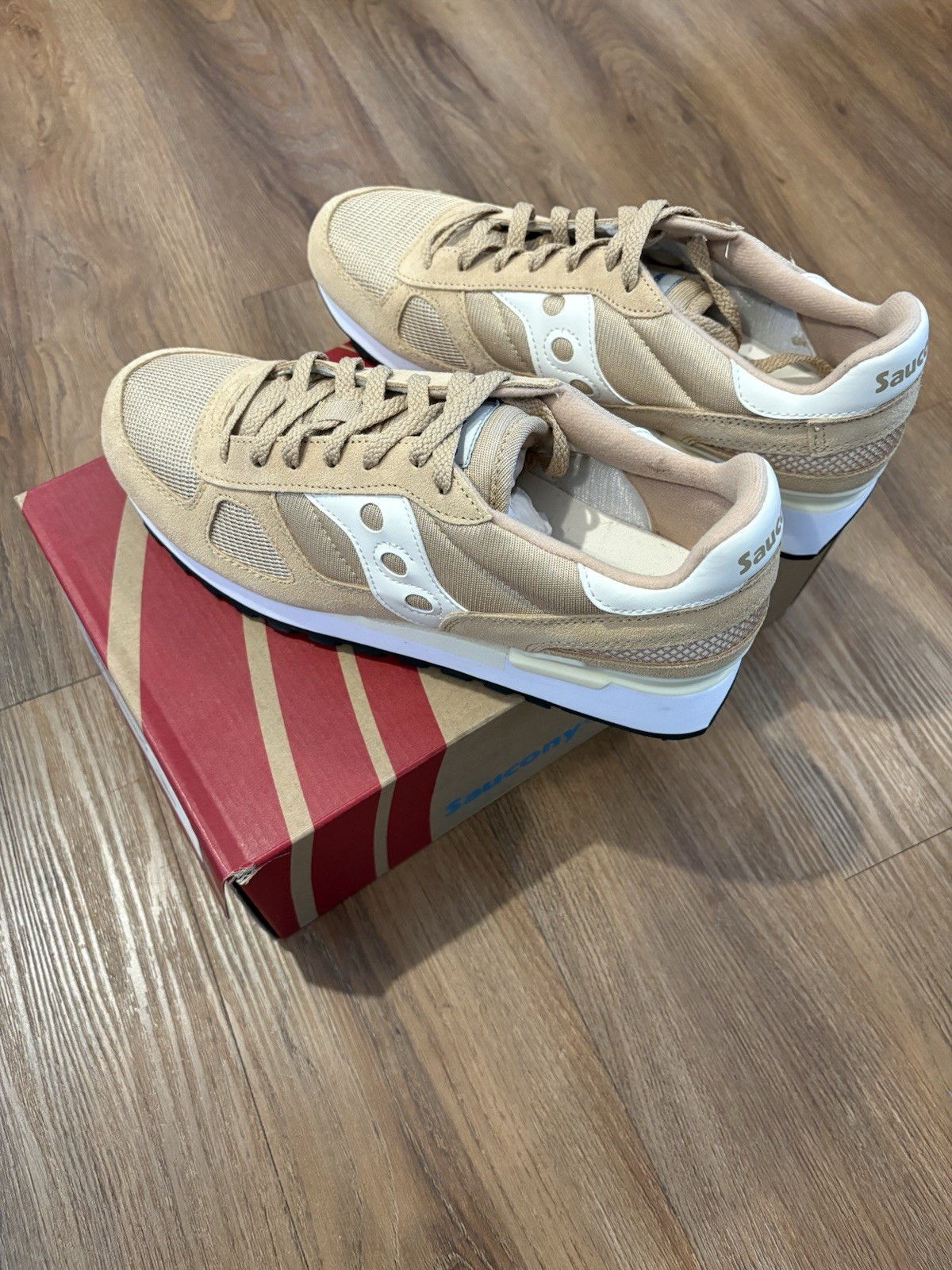 Saucony Shadow Original Tan S2108-639 Men’s Size 9 Mens New With Original Box