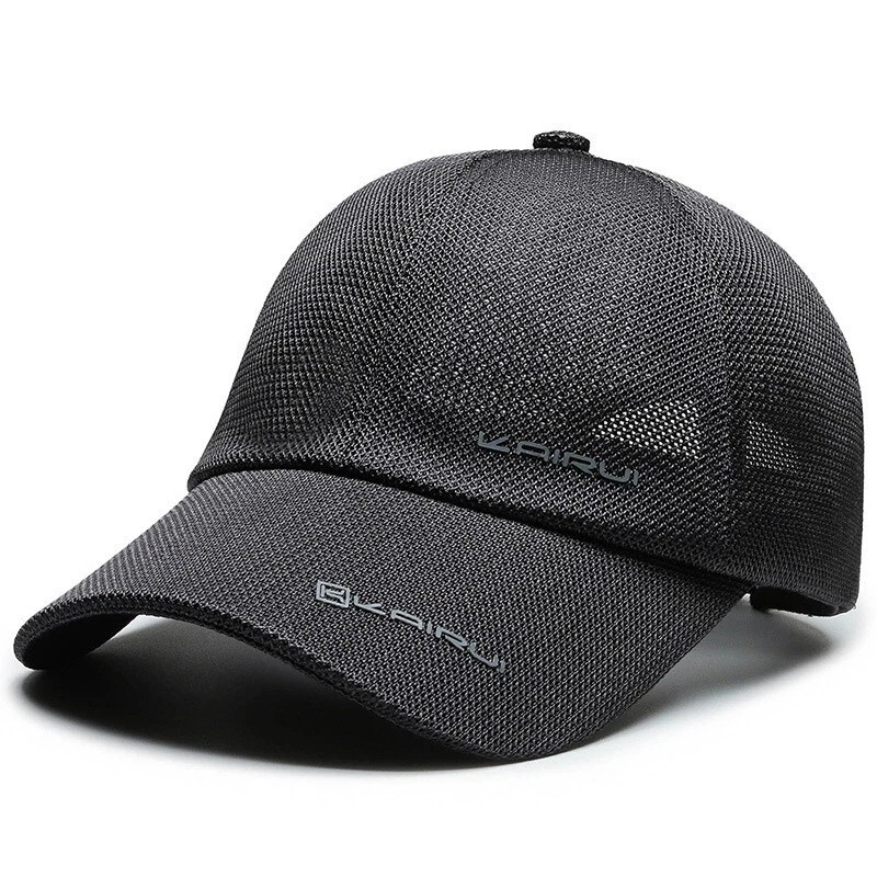 Breathable Mesh Baseball Cap Adjustable Summer Outdoor Dad Hat Men Women