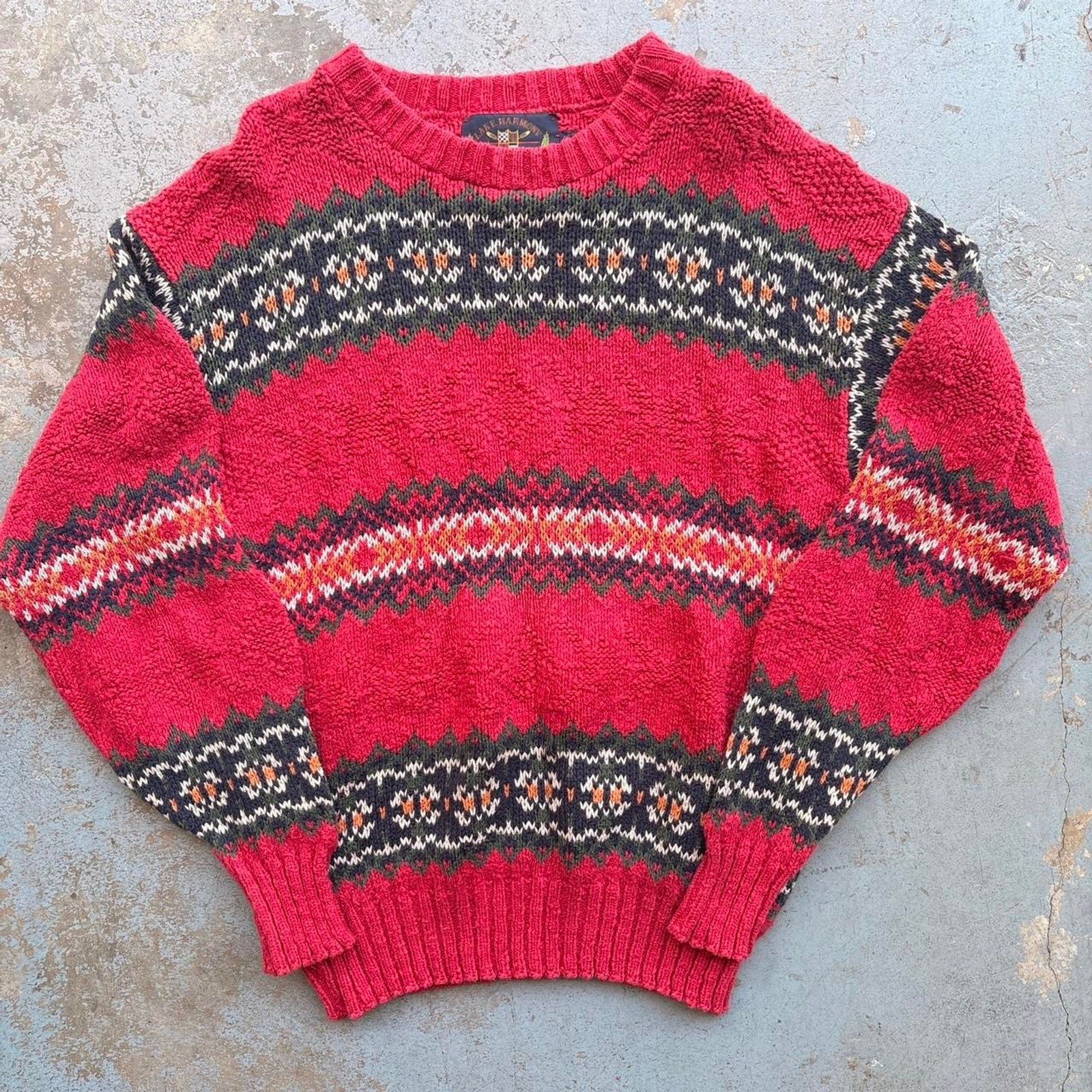 Vintage 90s Lake Harmony Knit Sweater