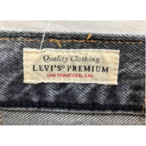 LEVI’S Jeans 00501-3658 Size: W34 Black [Used/ Very good cond] ship From JAPAN