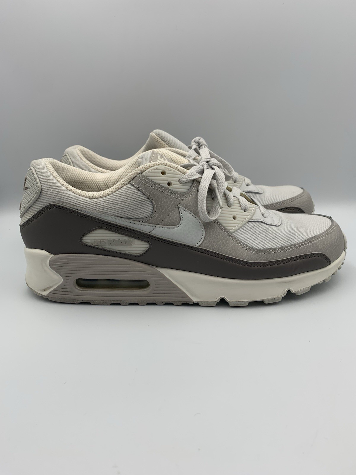 Men’s Nike Air Max 90 Sneakers Photon Dust Light Iron Ore Men Sz 10 DZ3522-003
