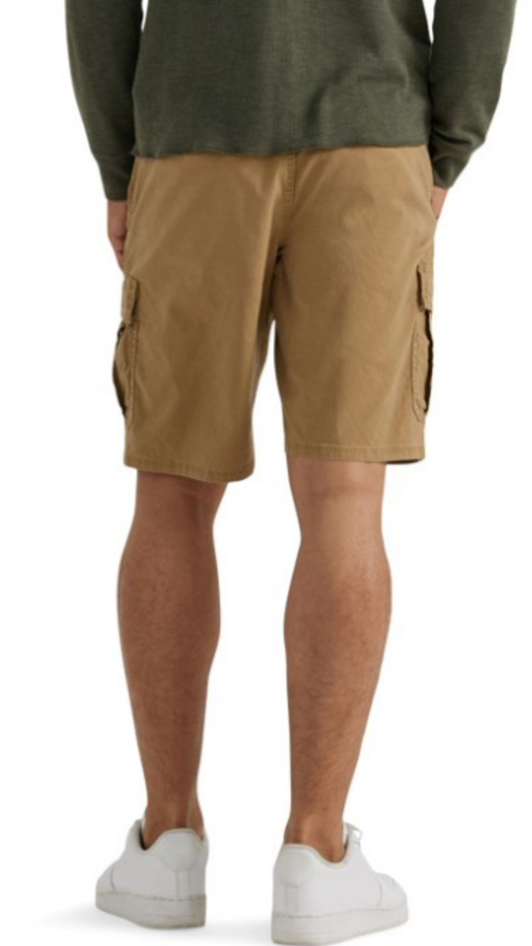 Men’s Wrangler Cargo Shorts w Stretch CHOOSE COLOR, SIZE Relaxed Fit Tech Pocket