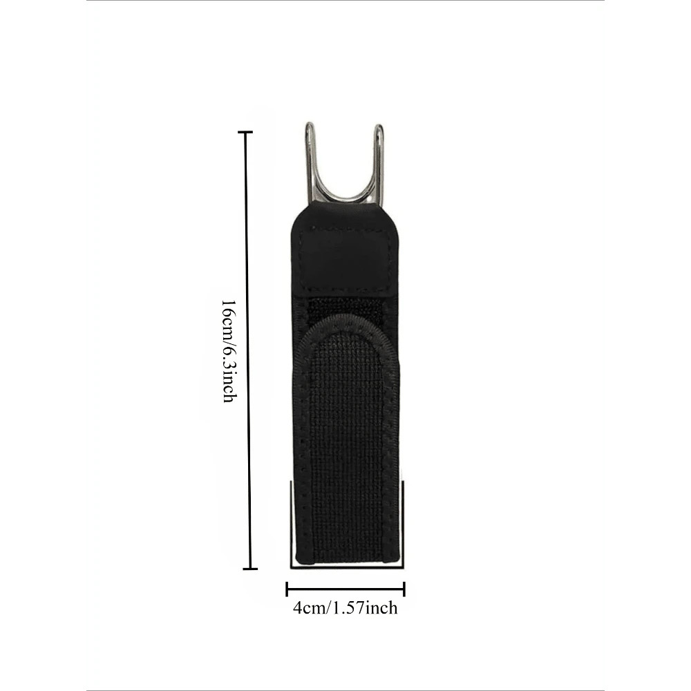 4pcs Black Elastic Waist Belt Metal Hook Comfortable Valentine Gift for Men