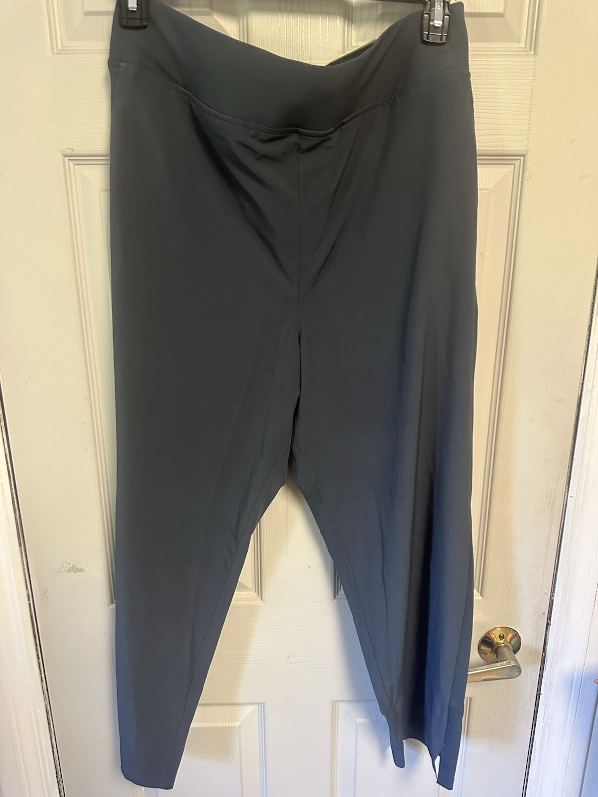 Ladies Xl Ankle Pants Dark grey