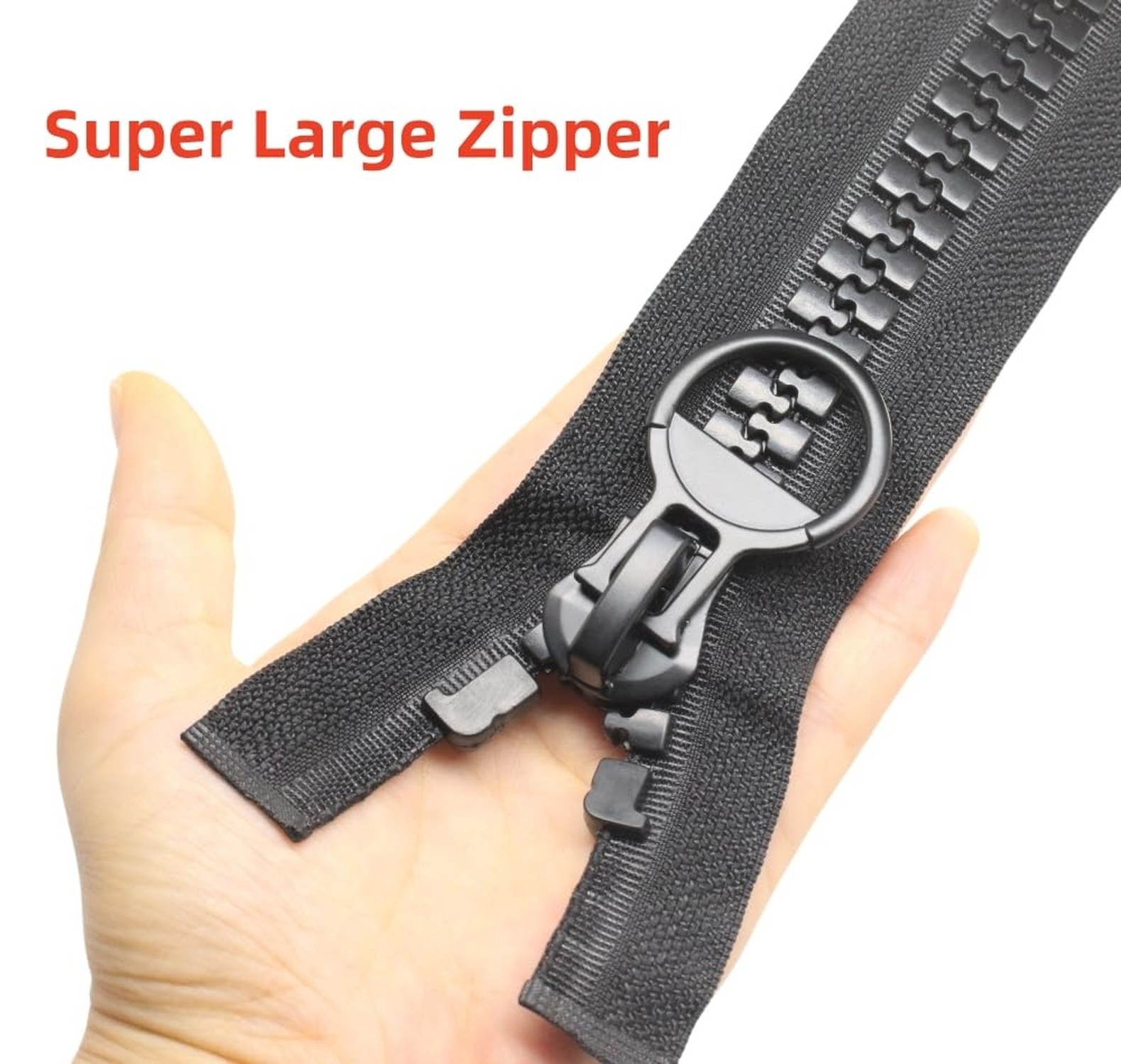 YaHoGa 200cm #20 Super Large Separating Giant Plastic Zippers for Sewing Tent…