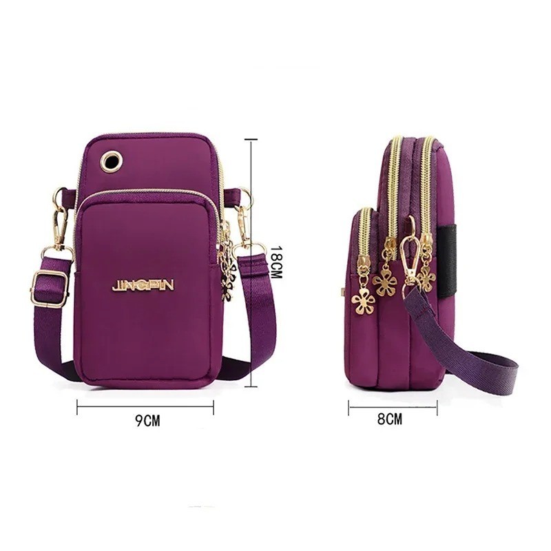 Small Cell Phone Purse Wallet Shoulder Bag Case Cross-body Pouch Handbag Women